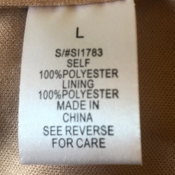 NWT Akira Chimera rose gold sequined mini skirt sz L - Picture 7 of 8